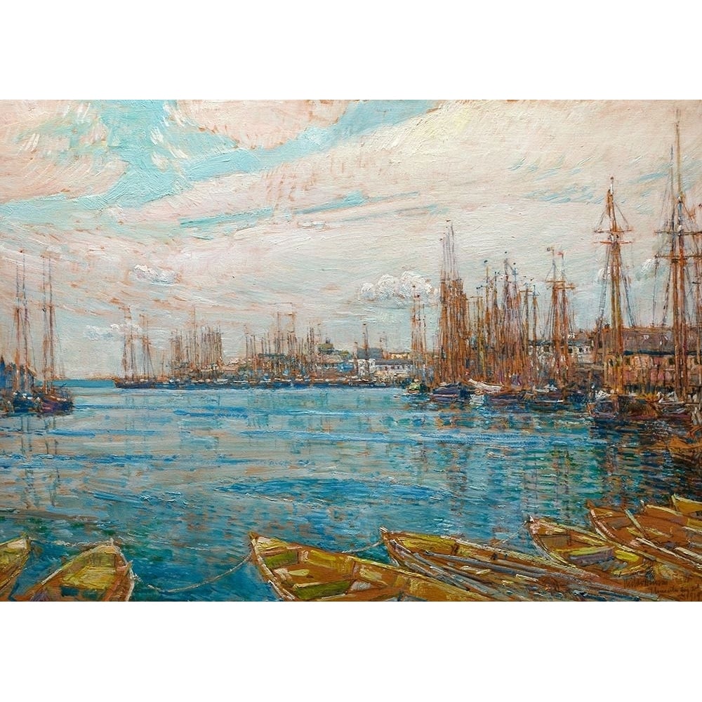 Harbor of a Thousand Masts by Childe Hassam-VARPDX61175 Image 1