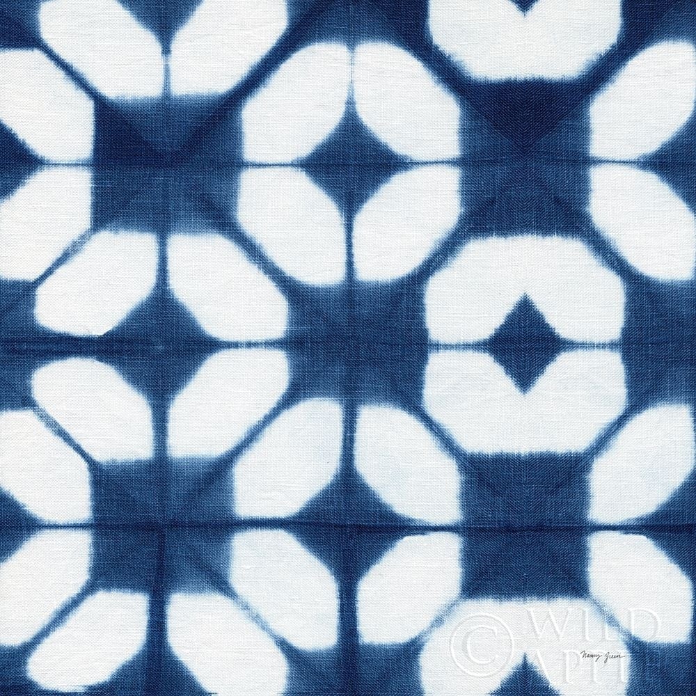 Shibori Square I Poster Print by Nancy Green-VARPDX61188 Image 1