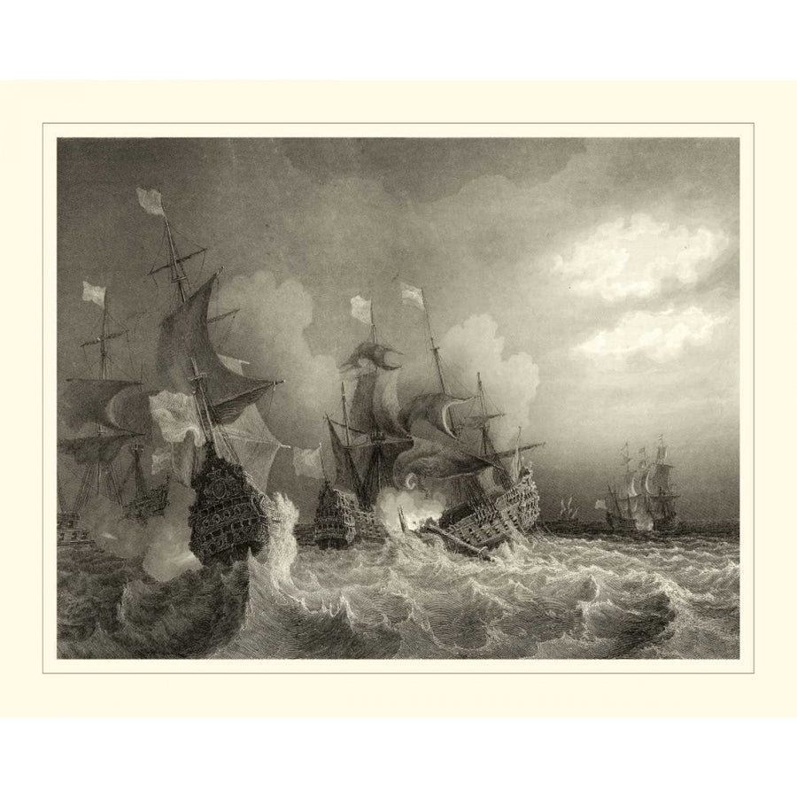 Ships at Sea I Poster Print - Gudin-VARPDX61228Z Image 1