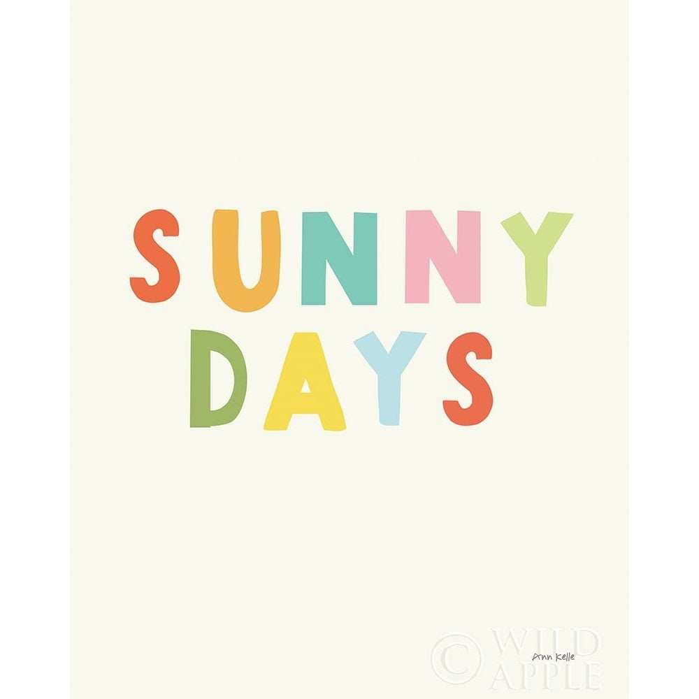 Sunny Days Poster Print by Ann Kelle-VARPDX61261 Image 1