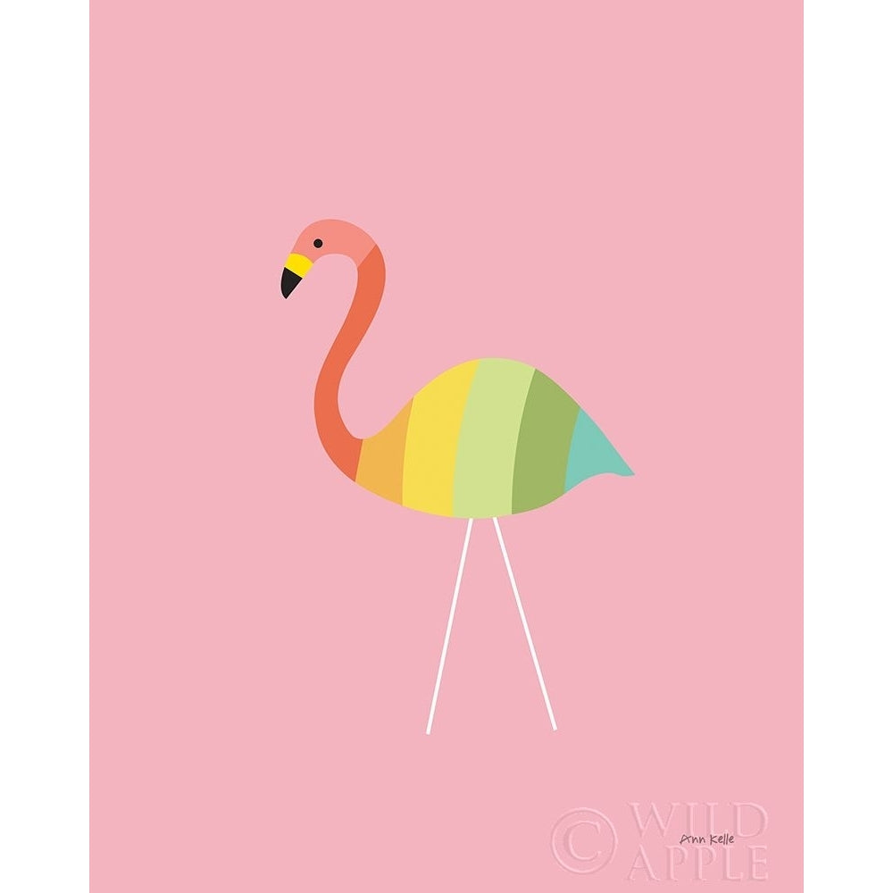 Flamingo Colors Poster Print by Ann Kelle-VARPDX61262 Image 1