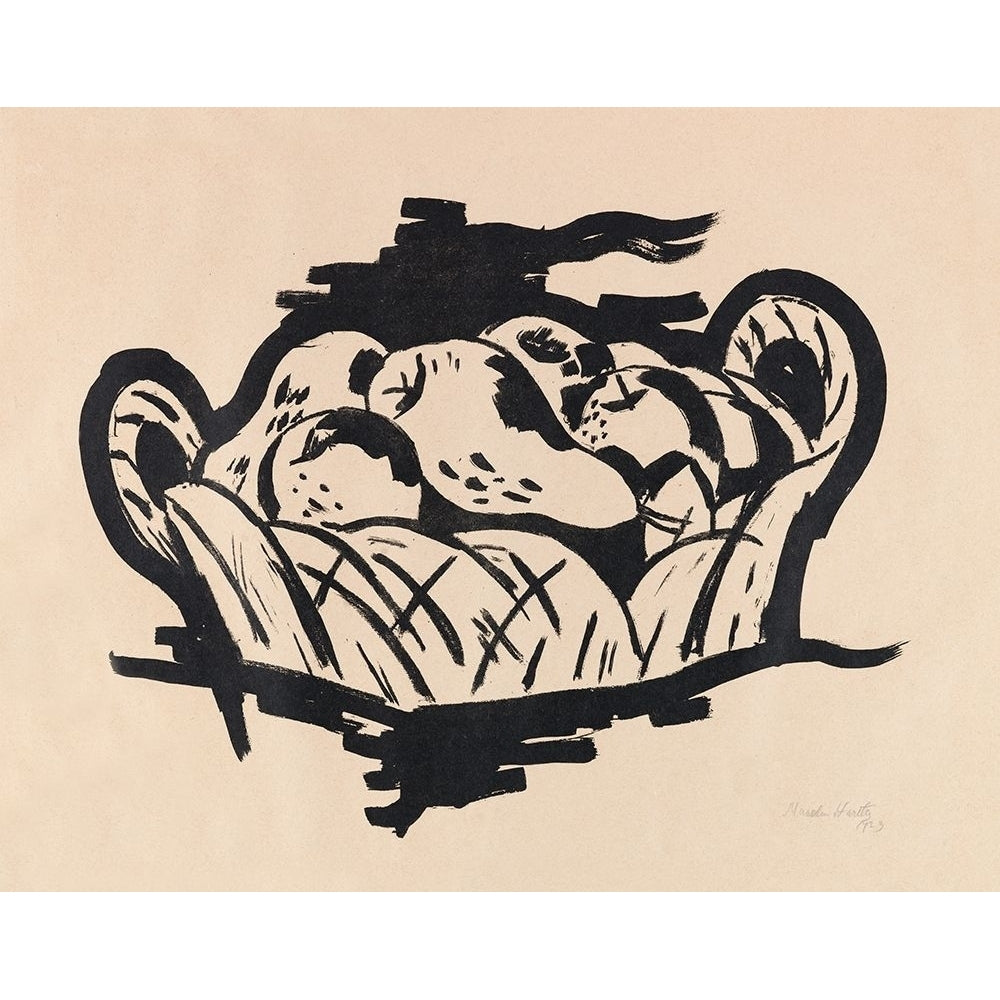 Pear in Basket by Marsden Hartley-VARPDX61282 Image 1