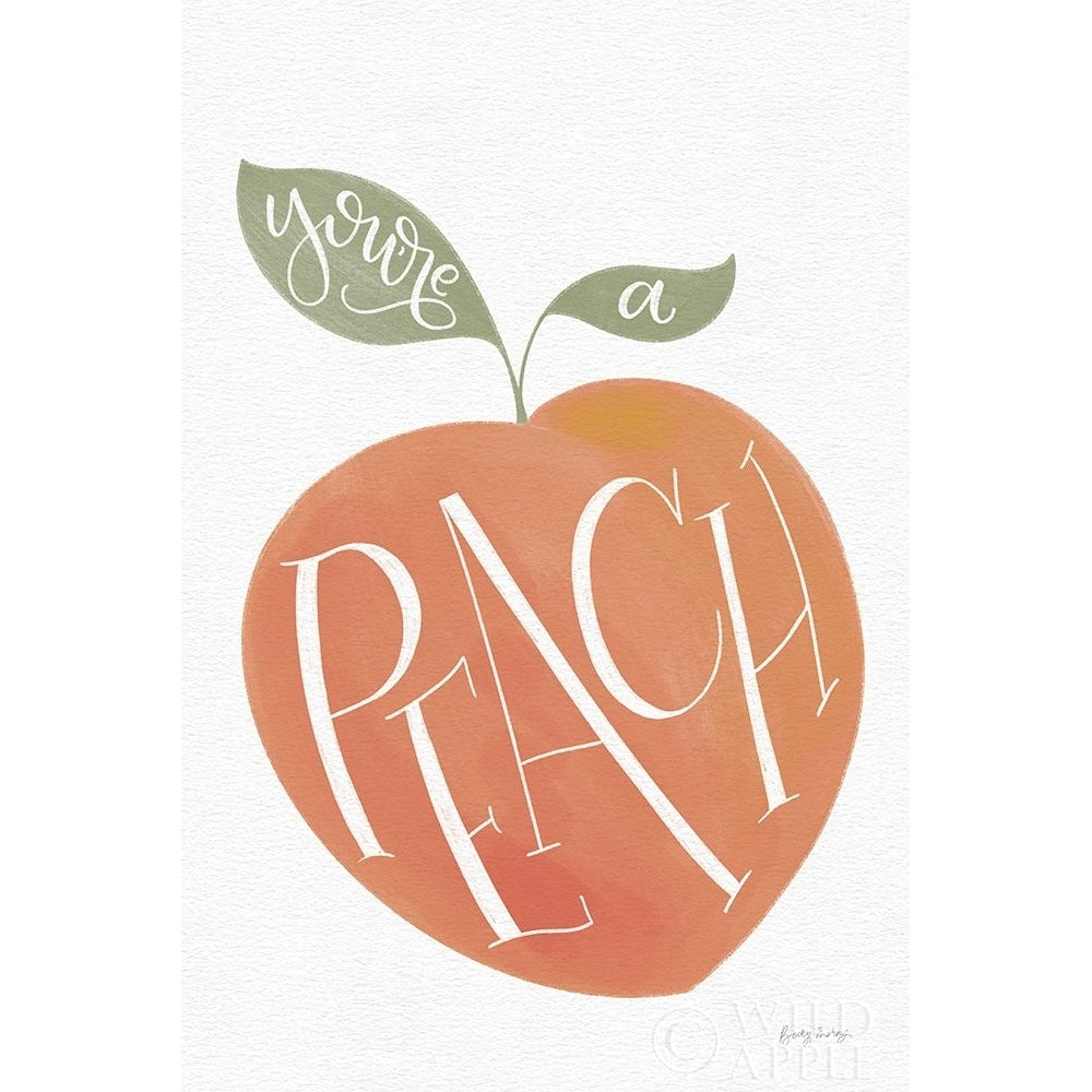 You are a Peach Poster Print by Becky Thorns-VARPDX61430 Image 1