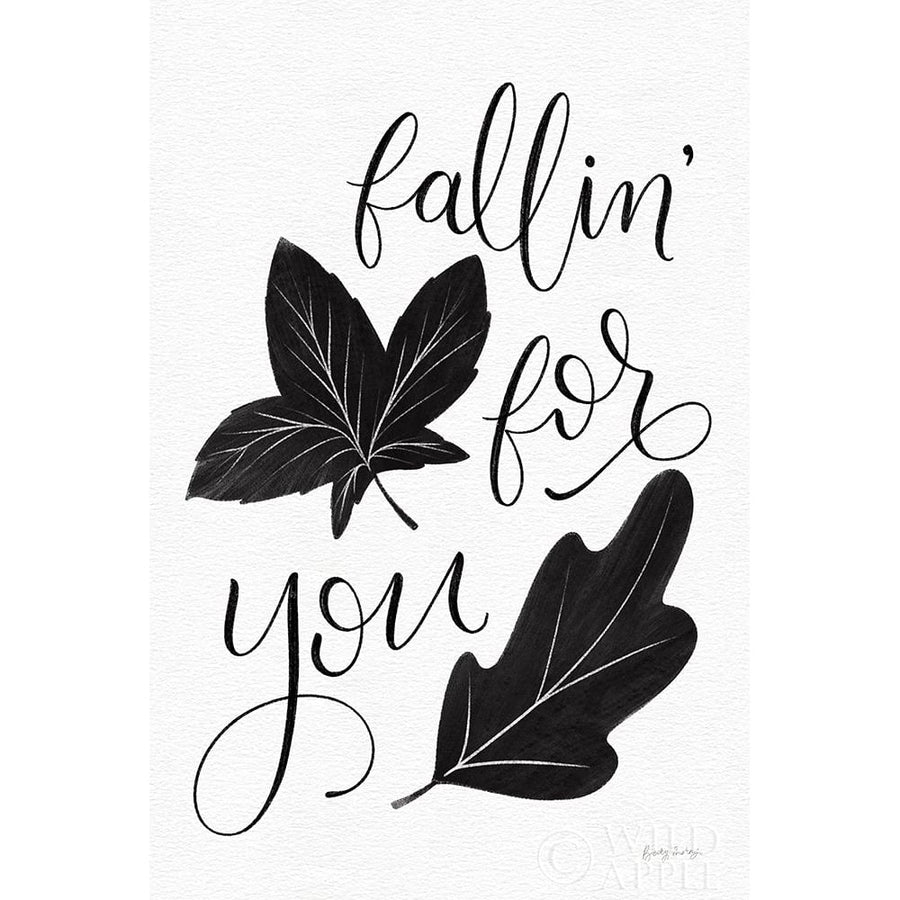 Fallin For You BW Poster Print by Becky Thorns-VARPDX61423 Image 1