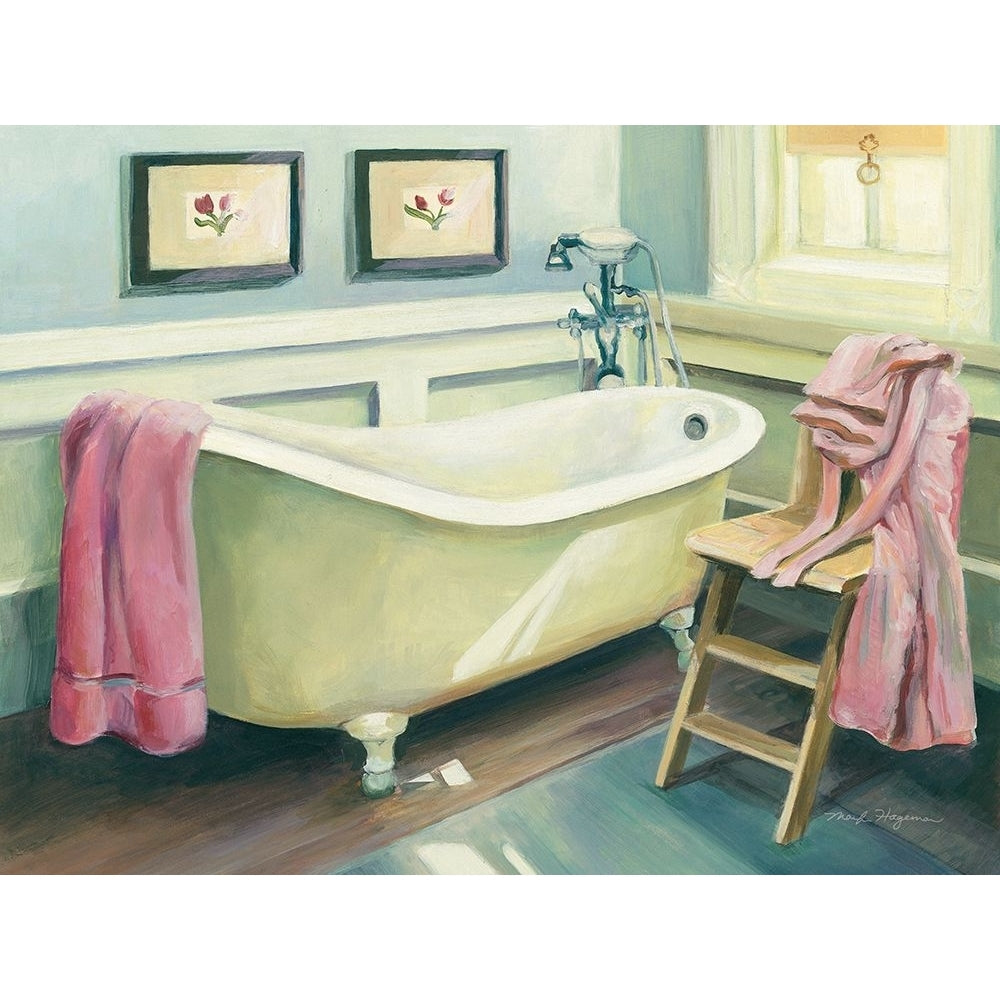 Cottage Bathtub Poster Print - Marilyn Hageman-VARPDX6153 Image 1