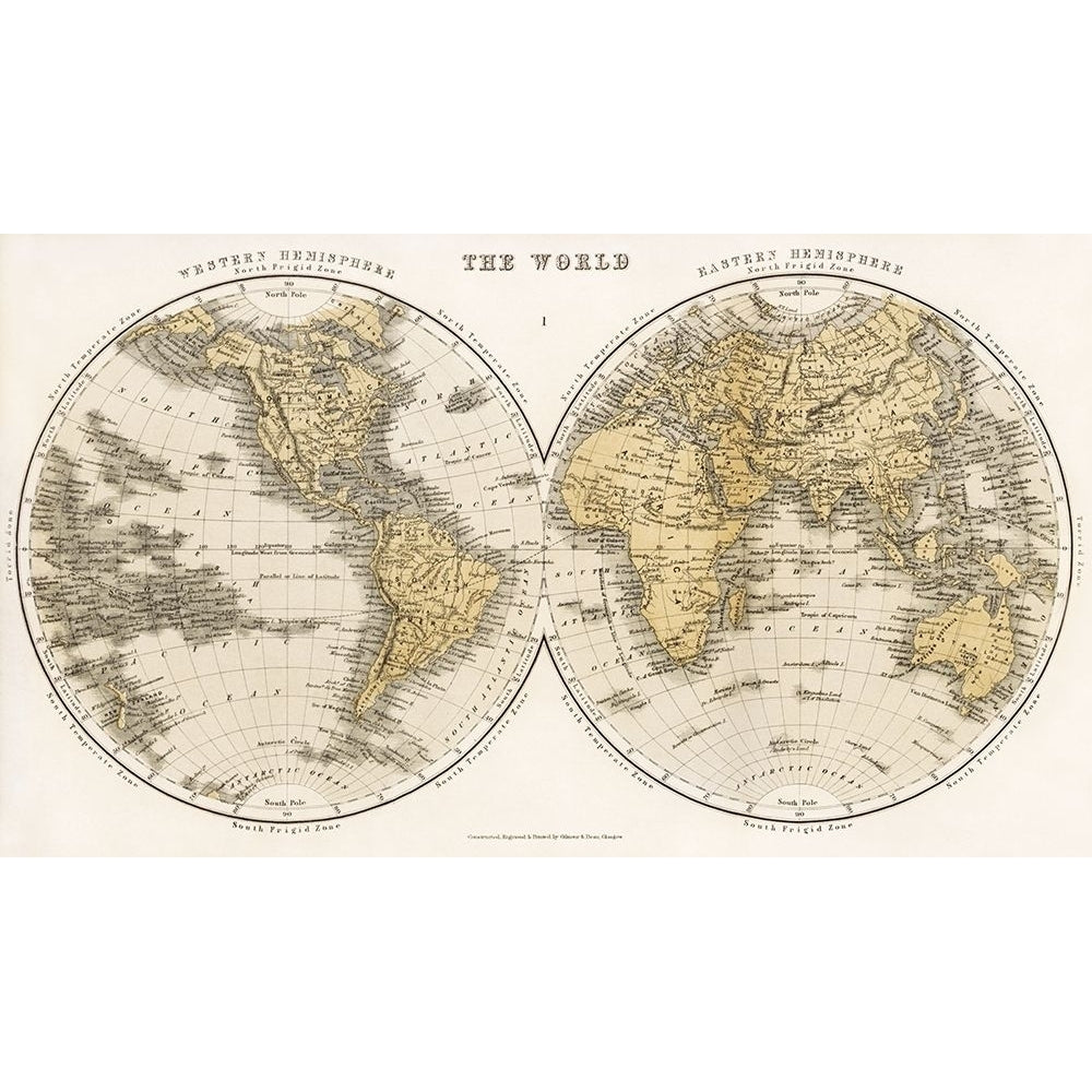 A Cyclopedia of Geography 1859 by James Bryce-VARPDX61576 Image 1