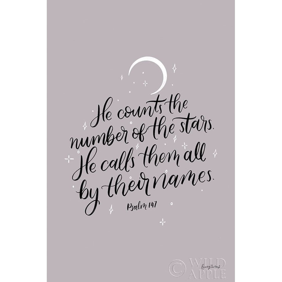 He Counts the Stars Poster Print by Becky Thorns-VARPDX61719 Image 1