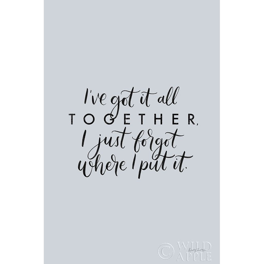 All Together Poster Print by Becky Thorns-VARPDX61717 Image 1