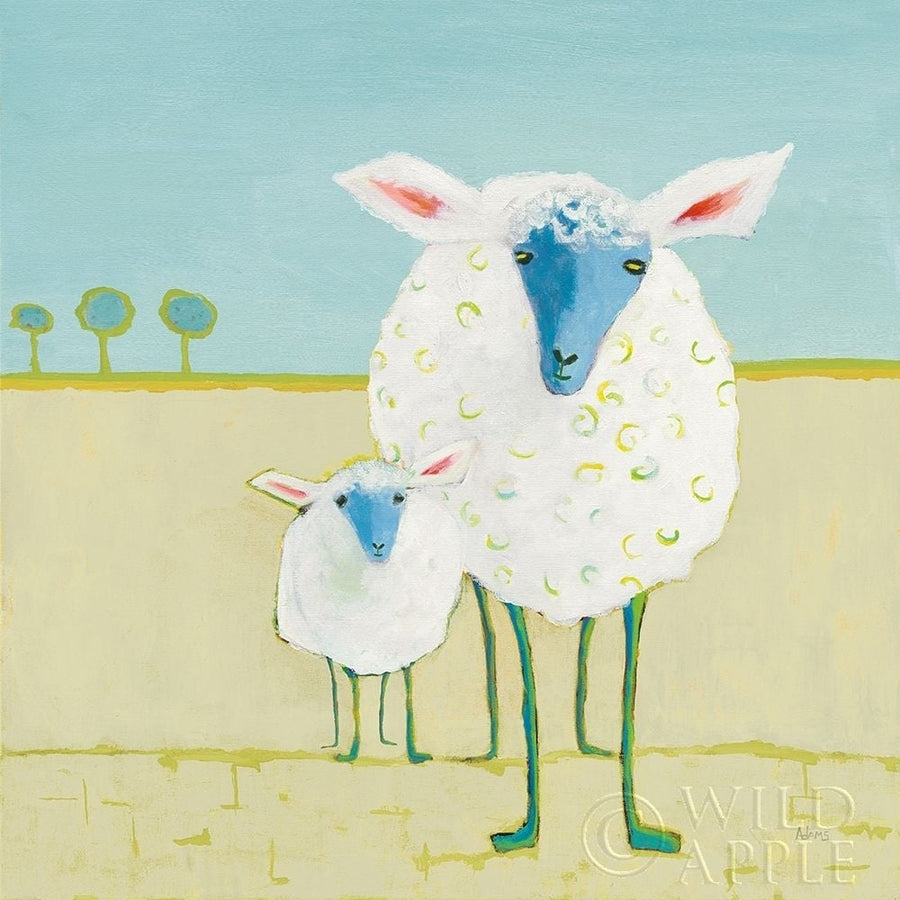 Colorful Sheep Poster Print by Phyllis Adams-VARPDX61809 Image 1