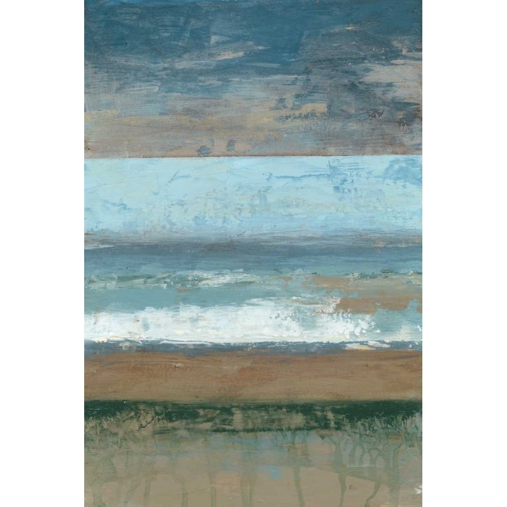 Coastal Abstract I Poster Print - Jennifer Goldberger-VARPDX61817FN Image 1