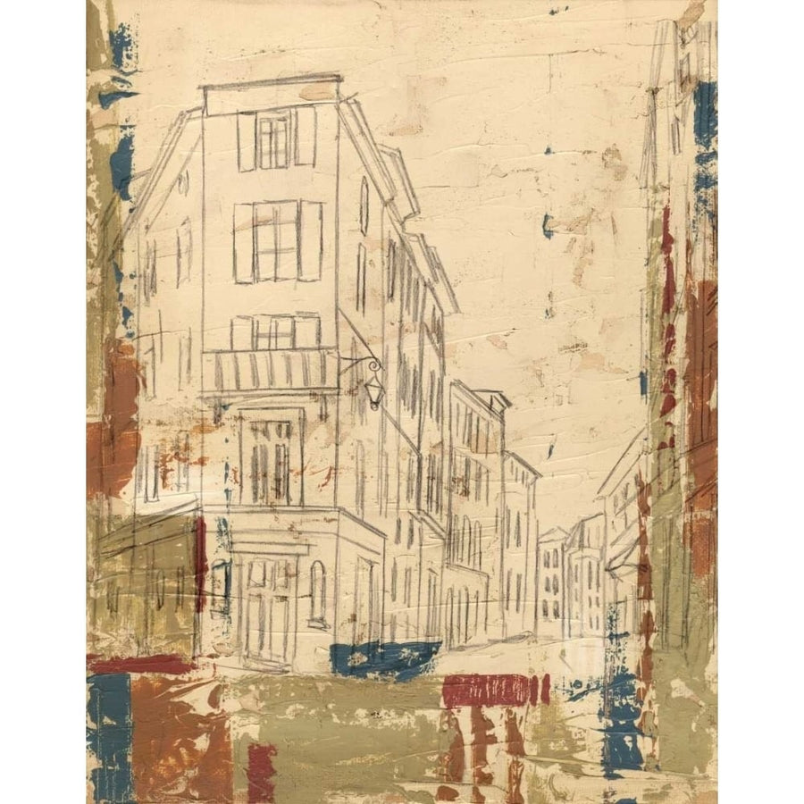 Streets of Downtown I Poster Print - Ethan Harper-VARPDX61821FN Image 1