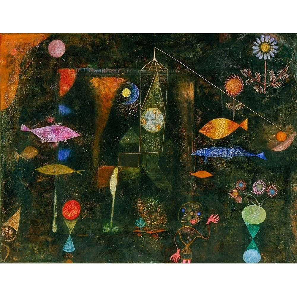 Fish Magic by Paul Klee-VARPDX61842 Image 1