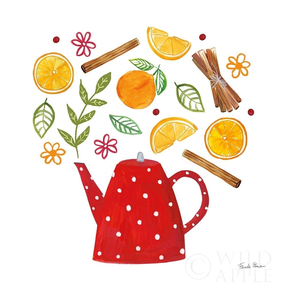 Organic Tea IV Poster Print by Farida Zaman-VARPDX61867 Image 1