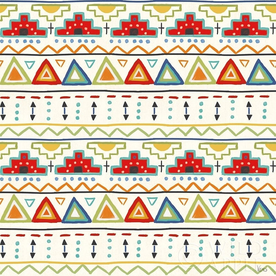 Tex Mex Fiesta Pattern VA Poster Print by Veronique Charron-VARPDX61943 Image 1