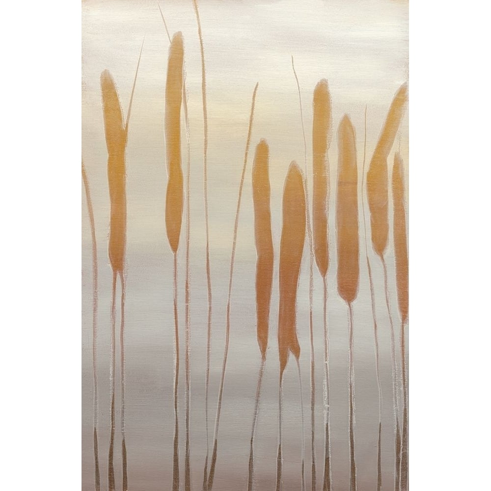 Reeds and Leaves I Poster Print - Jennifer Goldberger-VARPDX62275FN Image 1