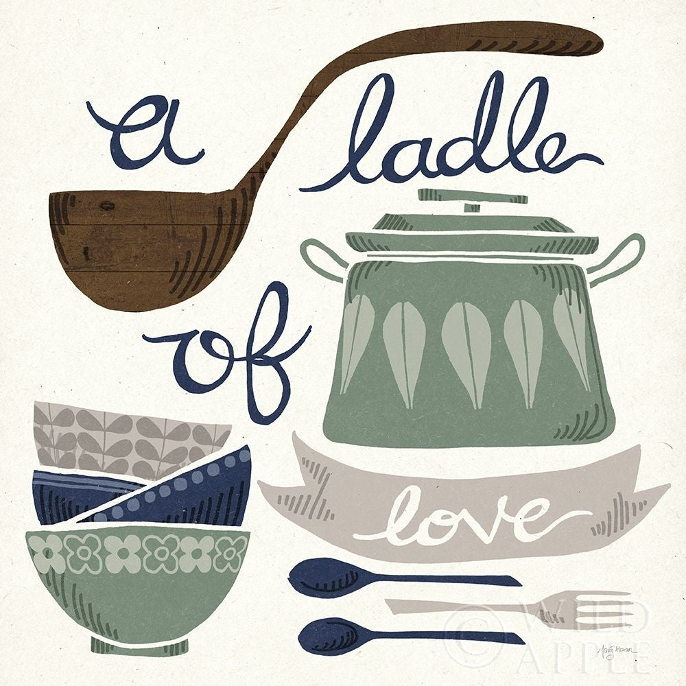 A Ladle of Love Winter Poster Print by Mary Urban-VARPDX62314 Image 1