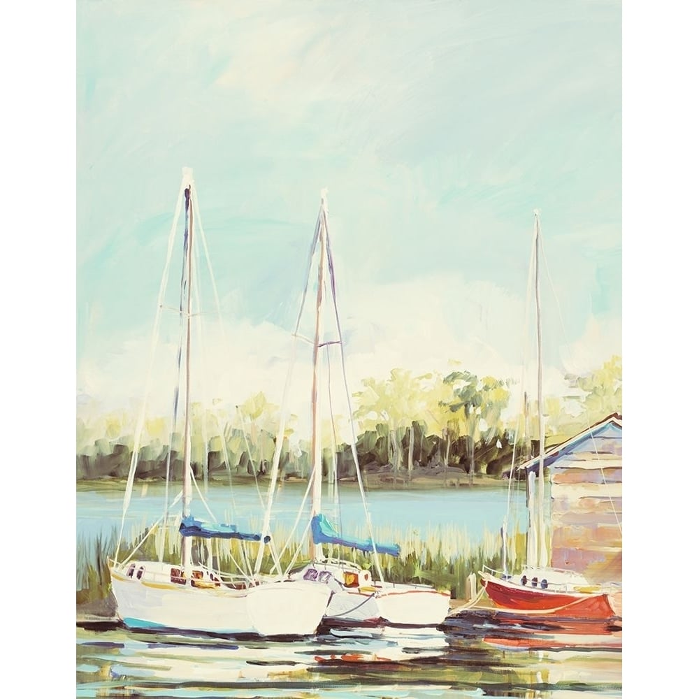 Sail Harbor Poster Print by Jane Slivka-VARPDX6248AA Image 1