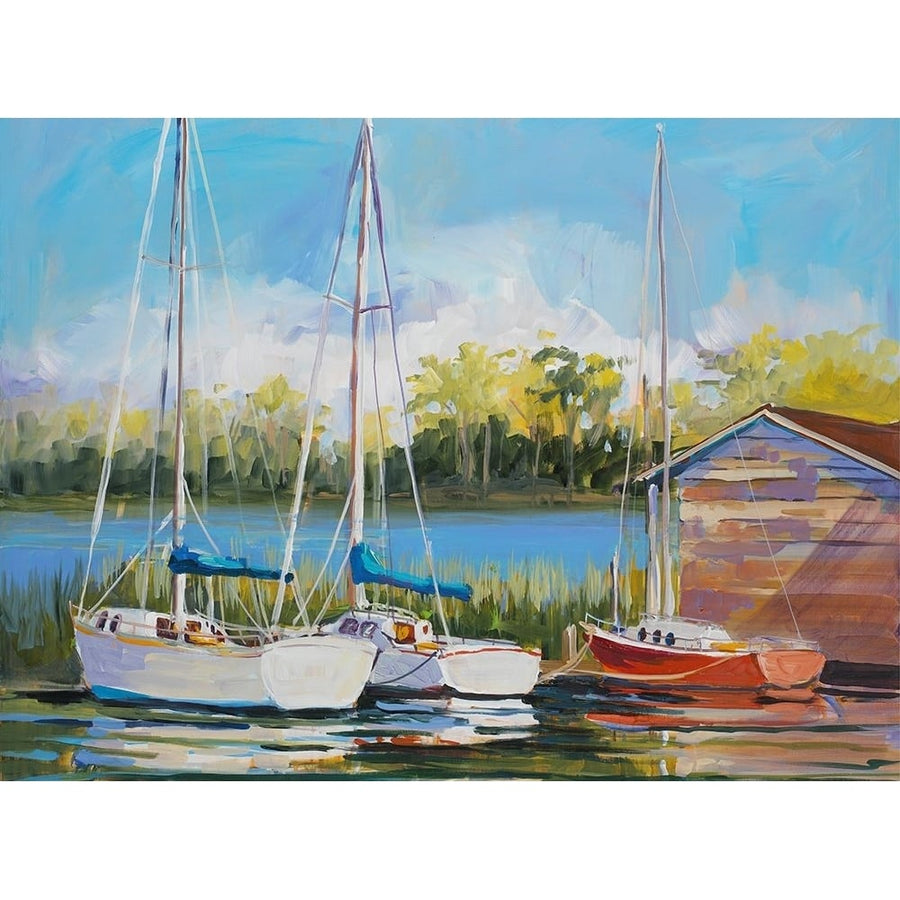 Boats Poster Print - Jane Slivka-VARPDX6248F Image 1