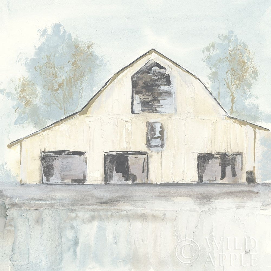 White Barn V Poster Print by Chris Paschke-VARPDX62510 Image 1