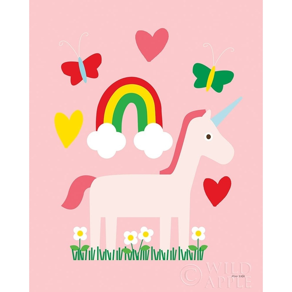 Unicorn Fun I Poster Print by Ann Kelle-VARPDX62578 Image 1