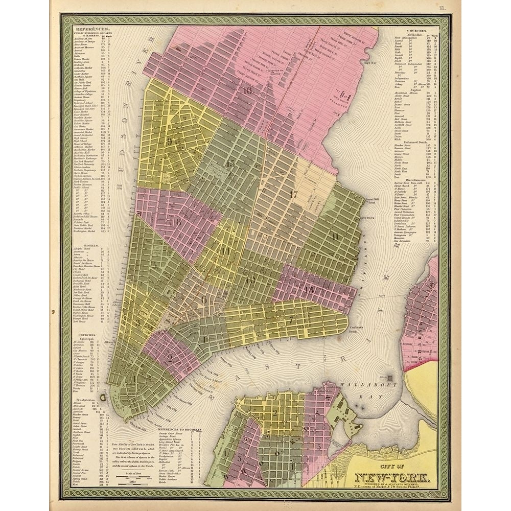 City of York 1849 by Vintage Maps-VARPDX62607 Image 1