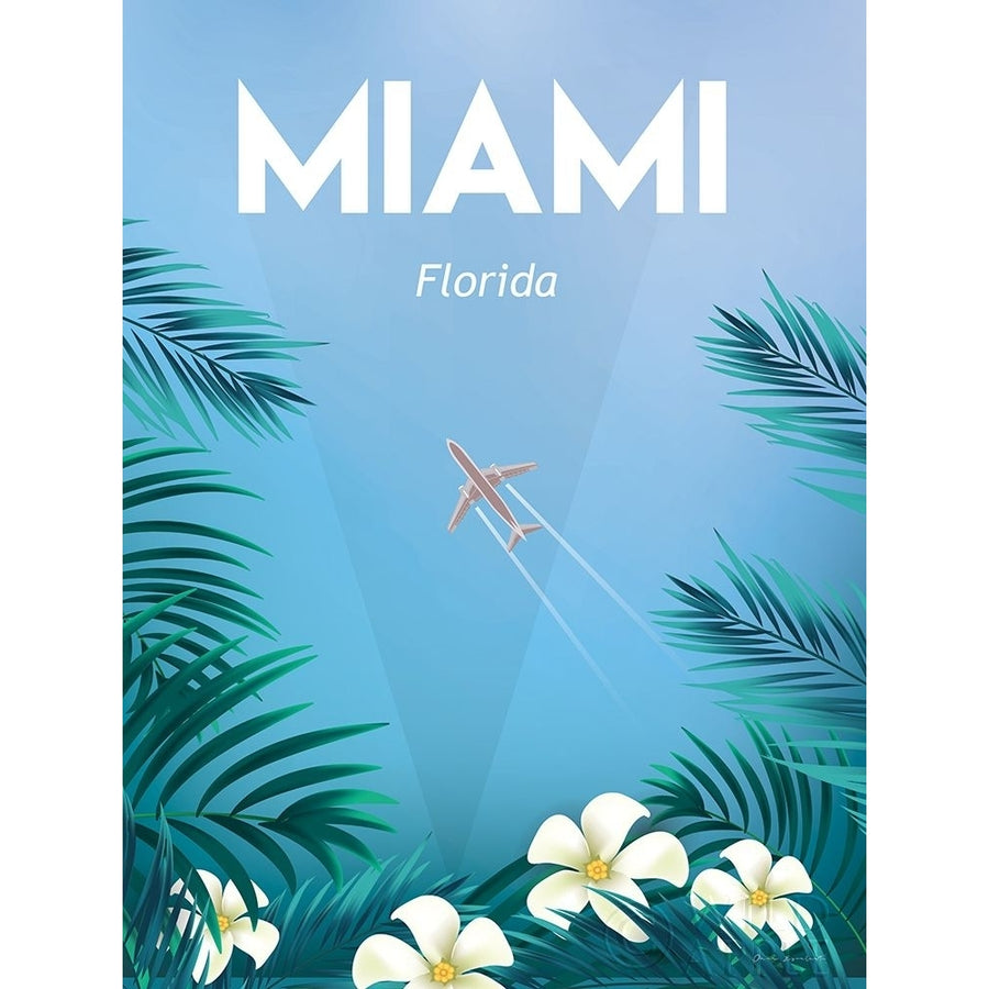 Miami Poster Print by Omar Escalante-VARPDX62760 Image 1