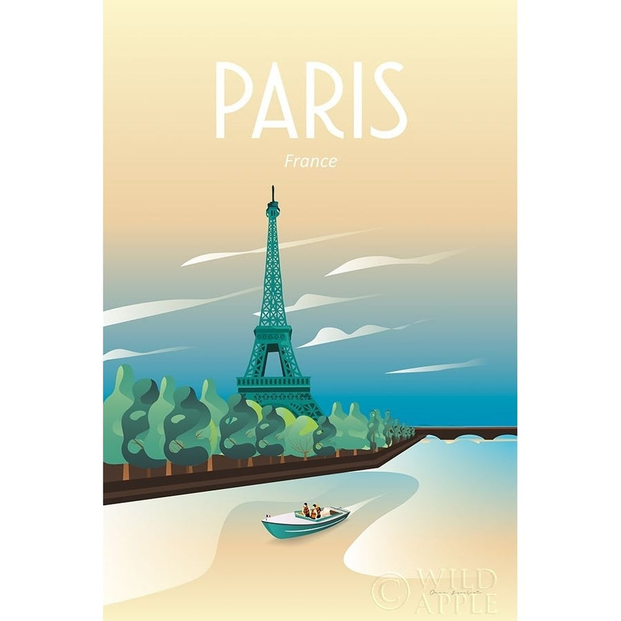 Paris Poster Print by Omar Escalante-VARPDX62771 Image 1