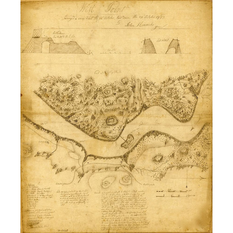 West Point 1783 by Vintage Maps-VARPDX62926 Image 1