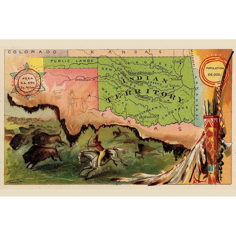 Oklahoma by Arbuckle Brothers-VARPDX63061 Image 1