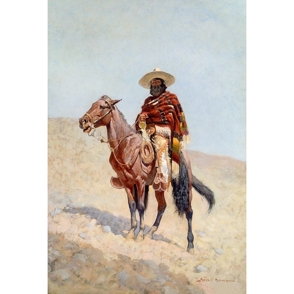 A Mexican Vaquero by Frederic Remington-VARPDX63399 Image 1