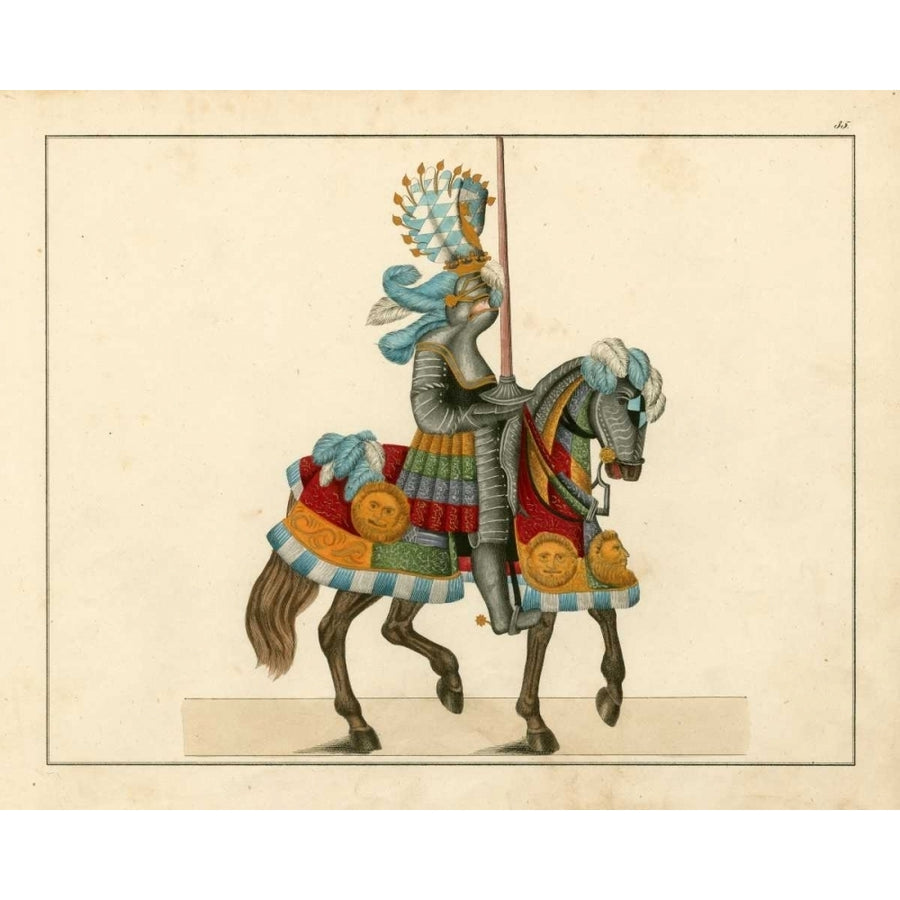 Knights in Armour I Poster Print - Kottenkamp-VARPDX63504Z Image 1