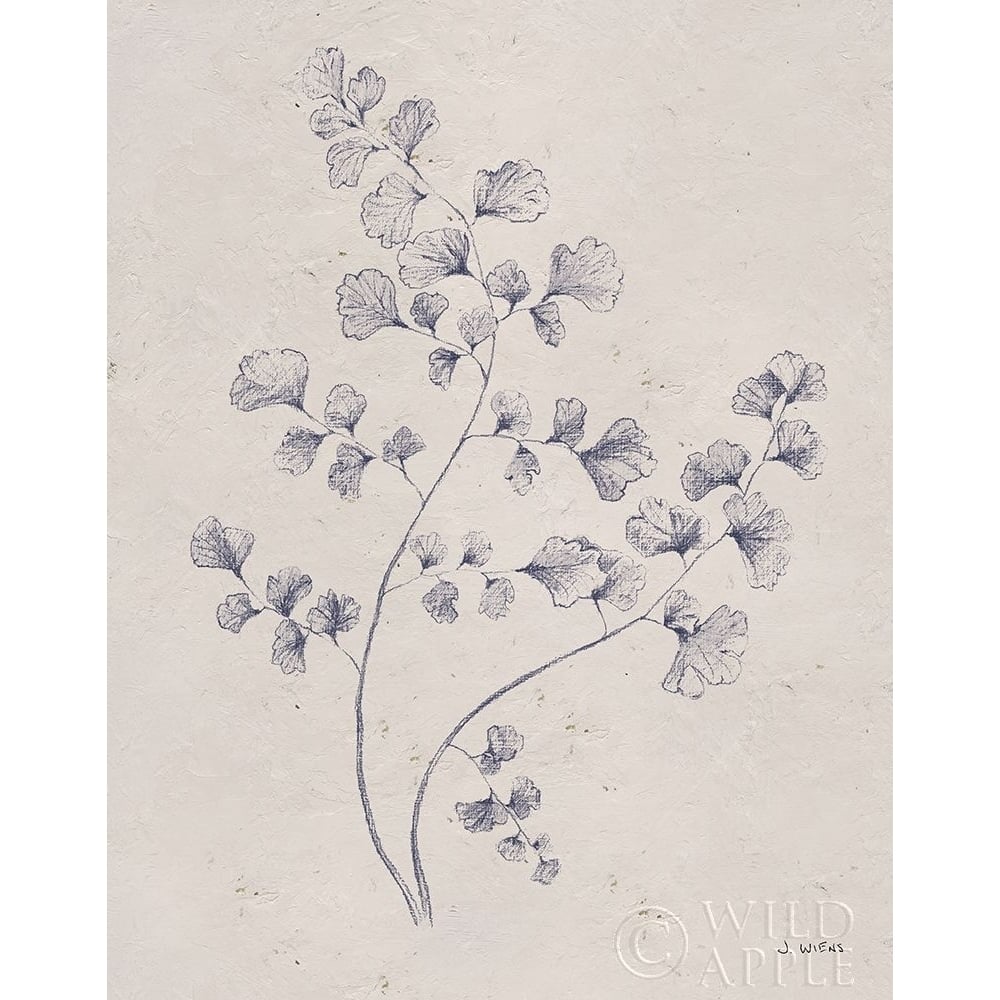 Soft Summer Sketches IV Navy Poster Print by James Wiens-VARPDX63530 Image 1