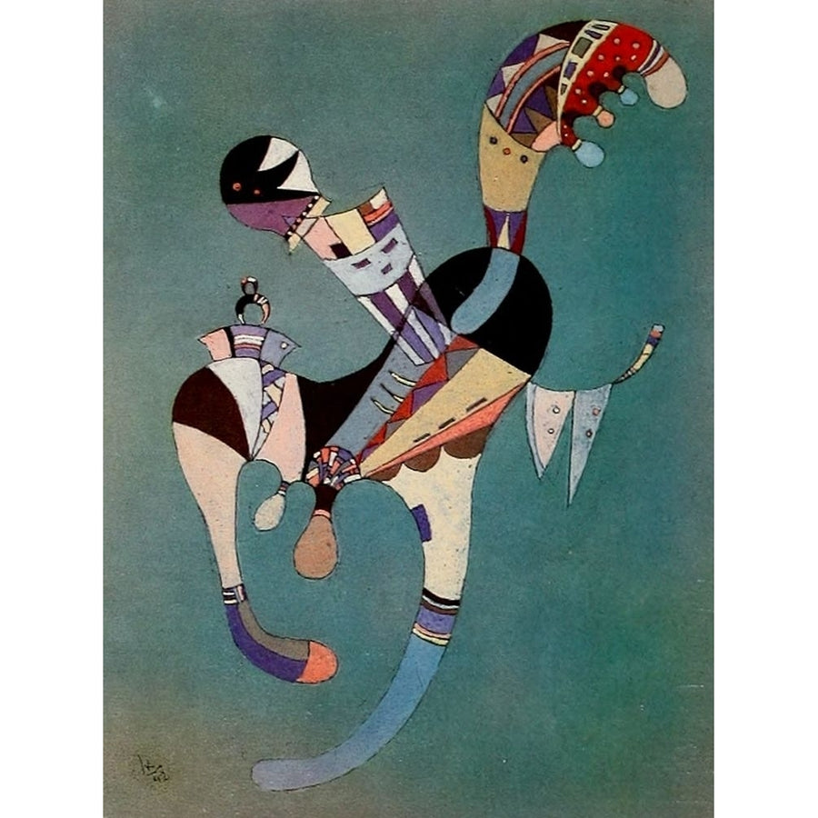 A Fluttering Figure 1942 by Wassily Kandinsky-VARPDX63598 Image 1