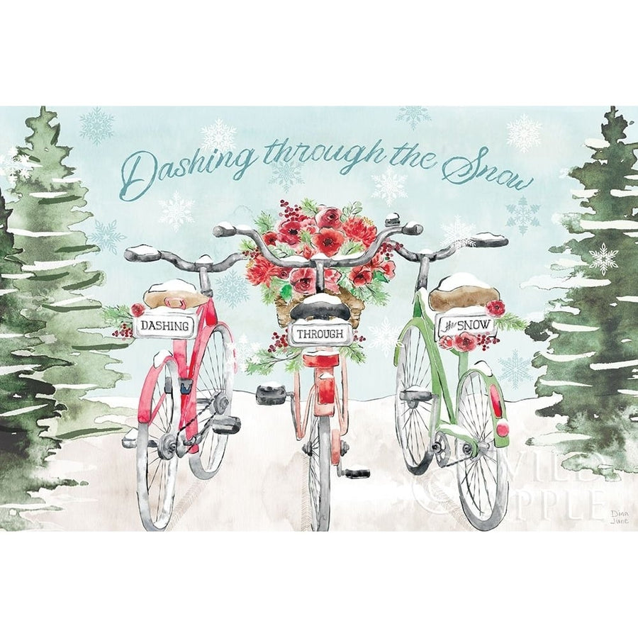 Holiday Ride I Poster Print by Dina June-VARPDX63614 Image 1