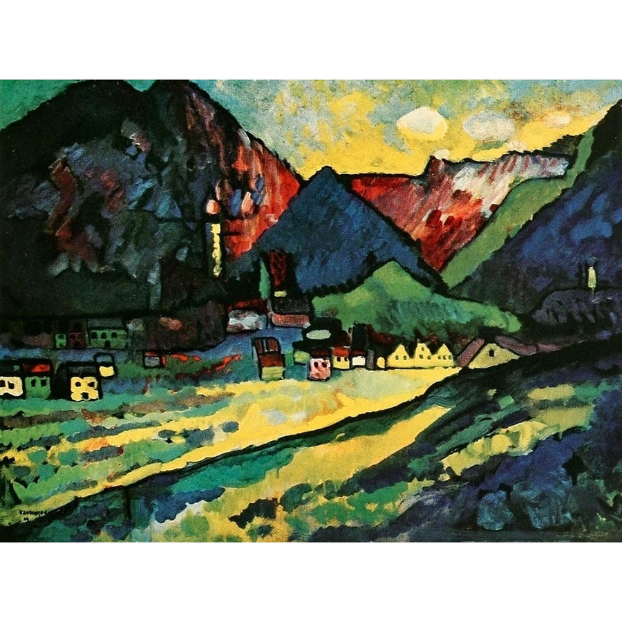 Murnau Landscape 1909 by Wassily Kandinsky-VARPDX63669 Image 1