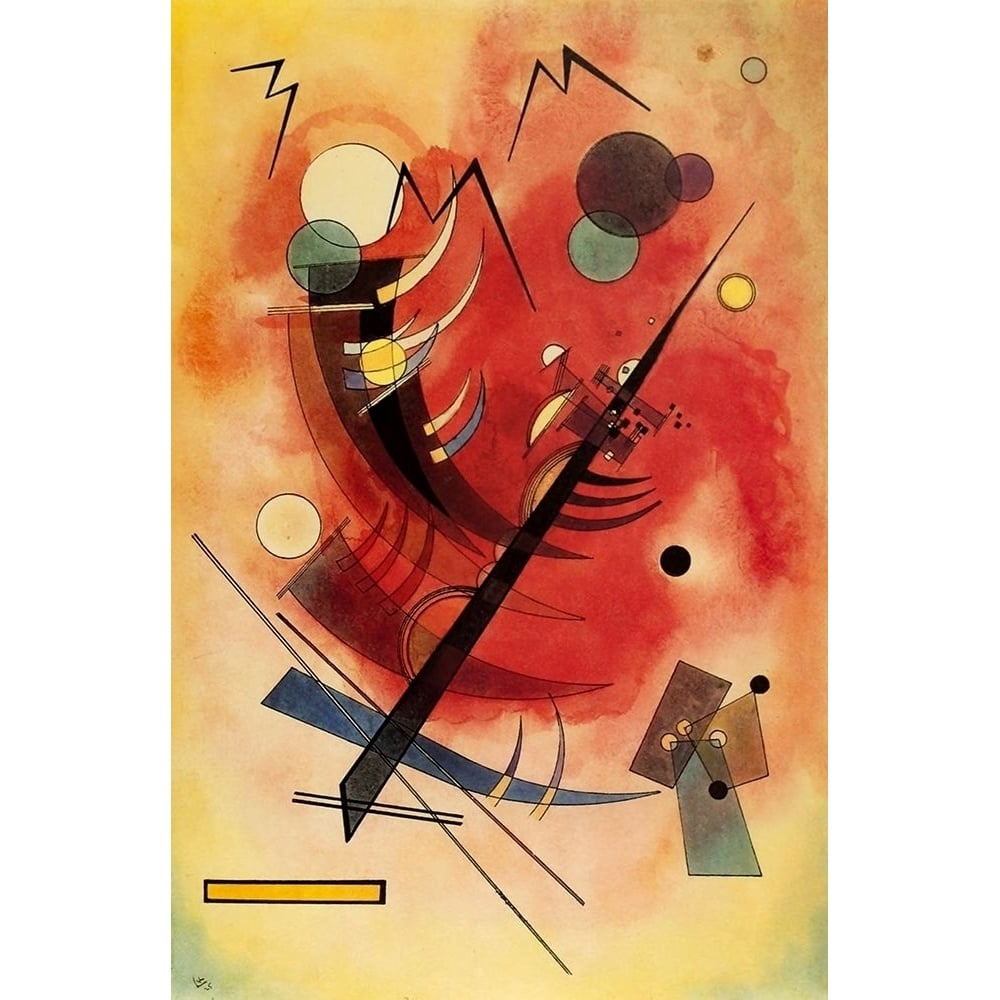 Inner Simmering 1925 by Wassily Kandinsky-VARPDX63661 Image 1