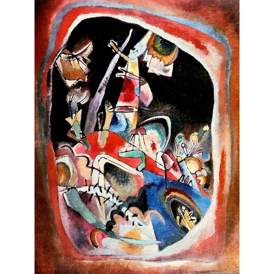 Red border 1919 by Wassily Kandinsky-VARPDX63683 Image 1