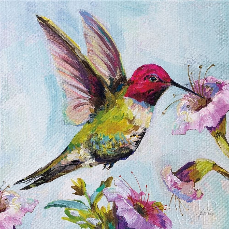 Hummingbird I Florals Poster Print by Jeanette Vertentes-VARPDX63688 Image 1