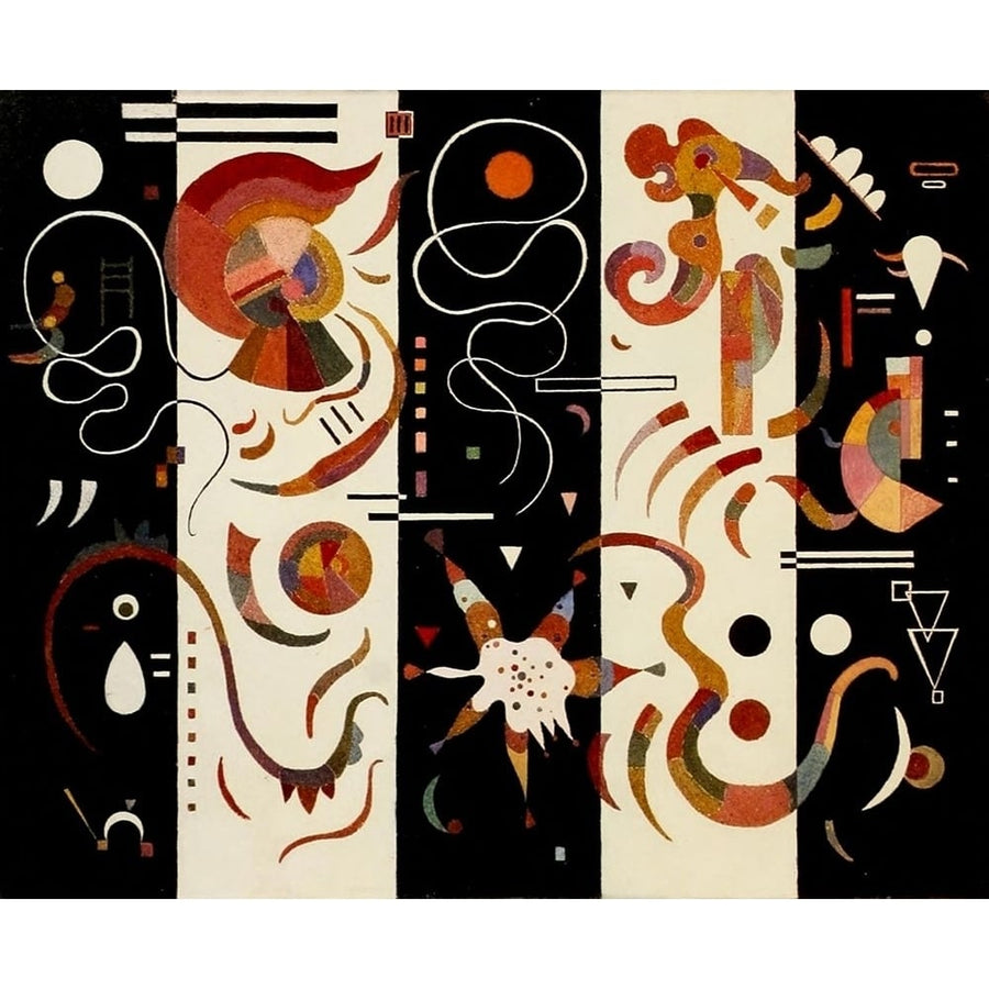 Striped 1934 by Wassily Kandinsky-VARPDX63697 Image 1