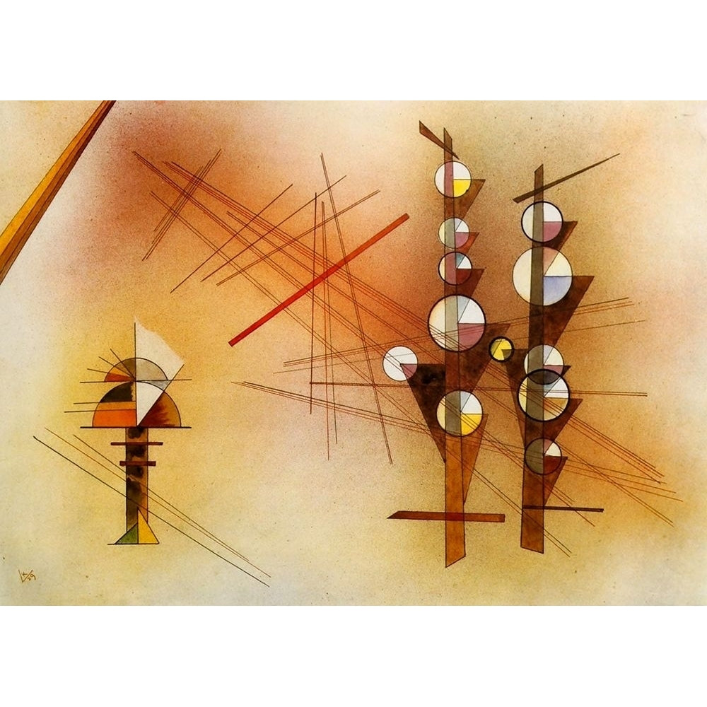 Unshaken 1929 by Wassily Kandinsky-VARPDX63717 Image 1