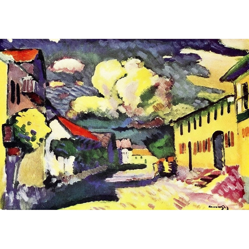 Village Street by Wassily Kandinsky-VARPDX63726 Image 1