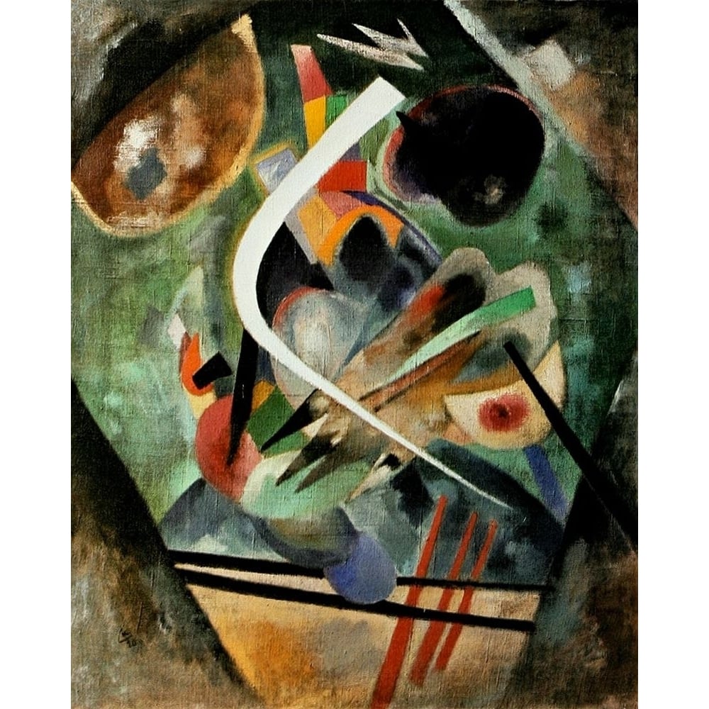 White Stroke 1920 by Wassily Kandinsky-VARPDX63731 Image 1