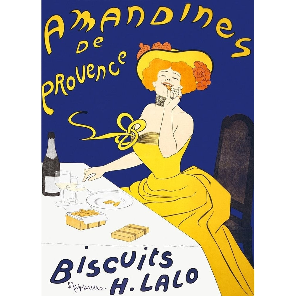 Woman eating almond cookies by Leonetto Cappiello-VARPDX63756 Image 1