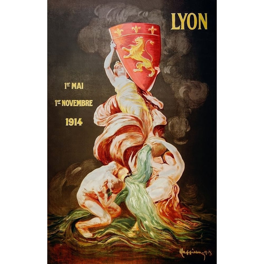 Lyon international exhibition by Leonetto Cappiello-VARPDX63775 Image 1