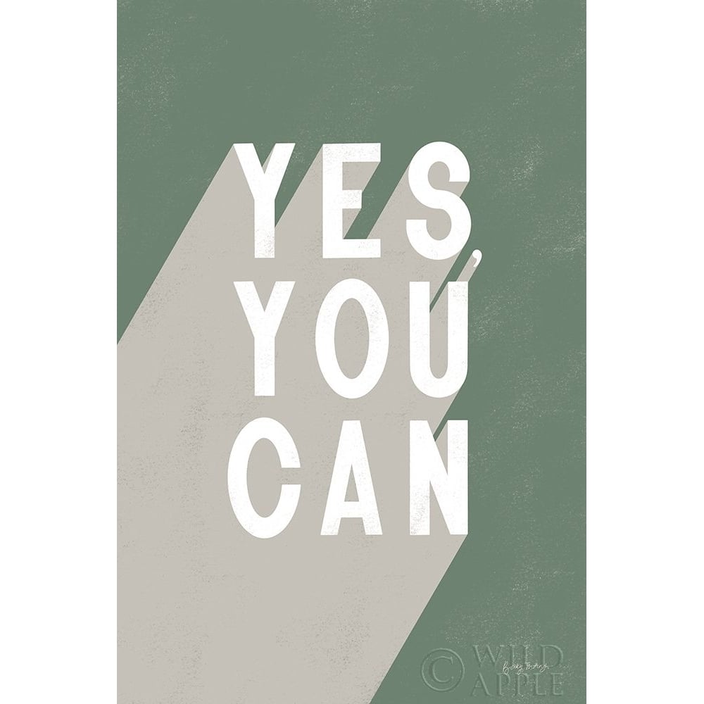 Yes You Can Sage Poster Print by Becky Thorns-VARPDX63832 Image 1