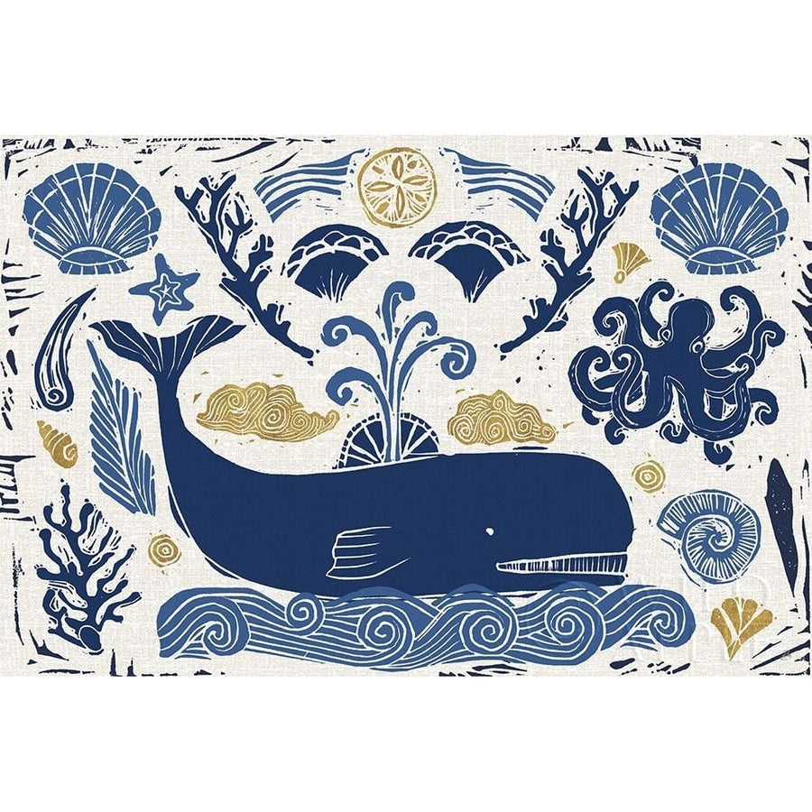 Primitive Sea I Poster Print by Daphne Brissonnet-VARPDX63854 Image 1