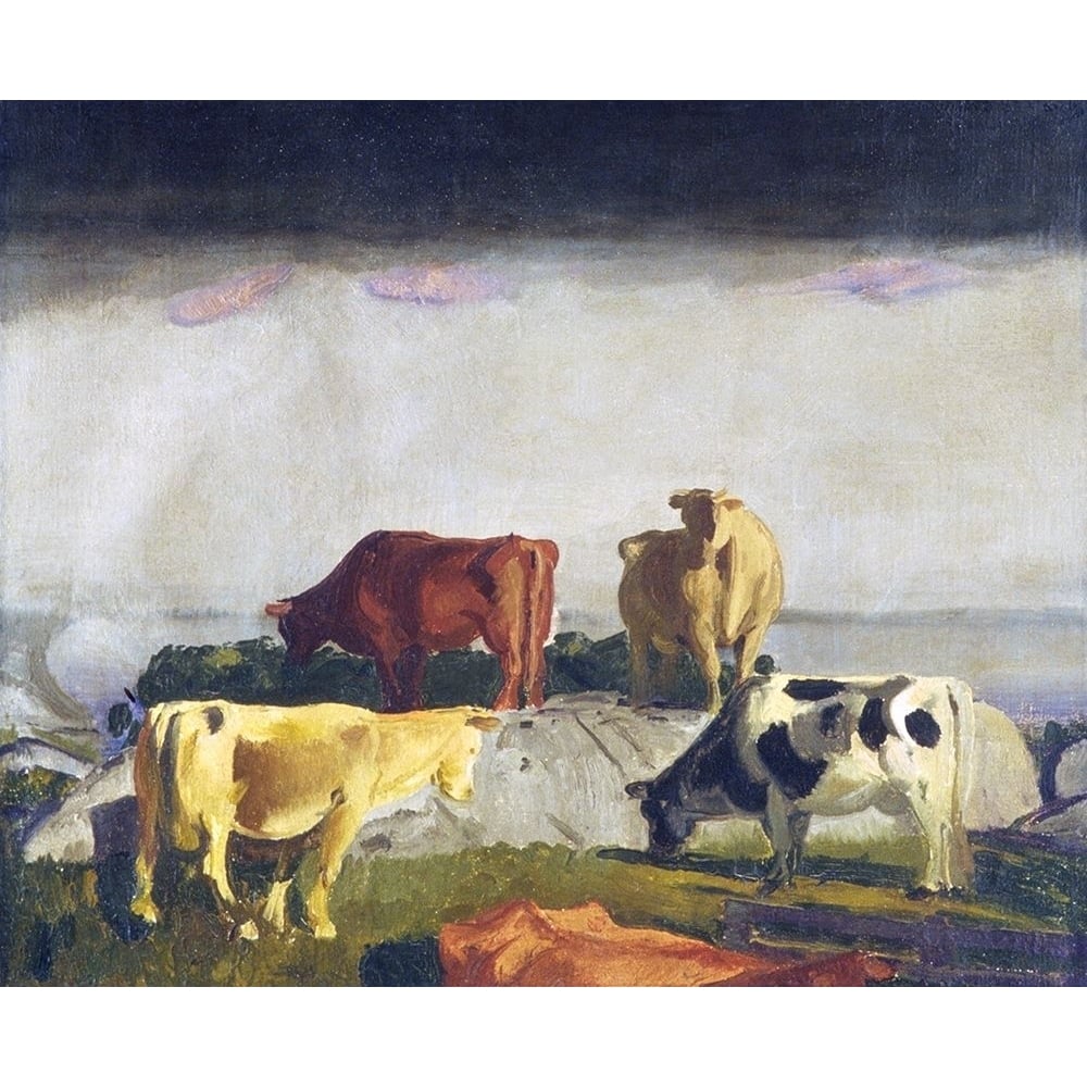 Five Cows by George Bellows-VARPDX63880 Image 1