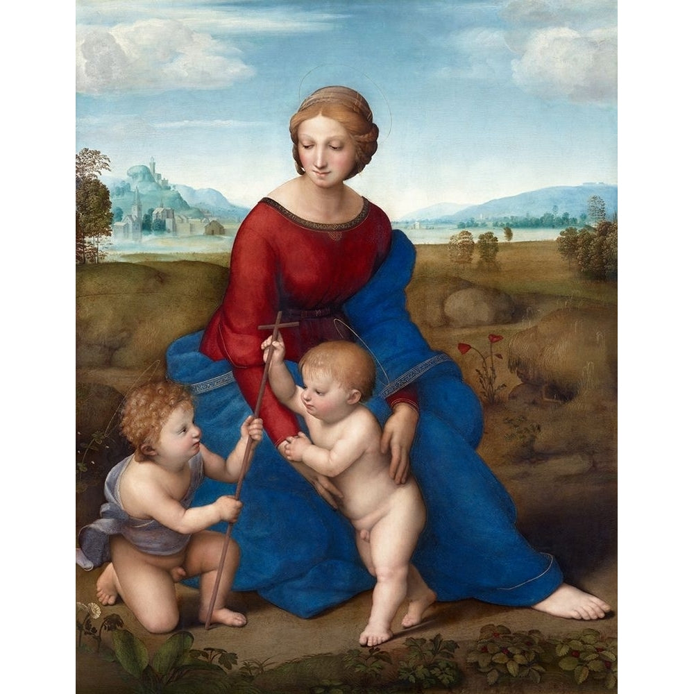 Madonna of the Goldfinch Poster Print - Raphael-VARPDX63951 Image 1