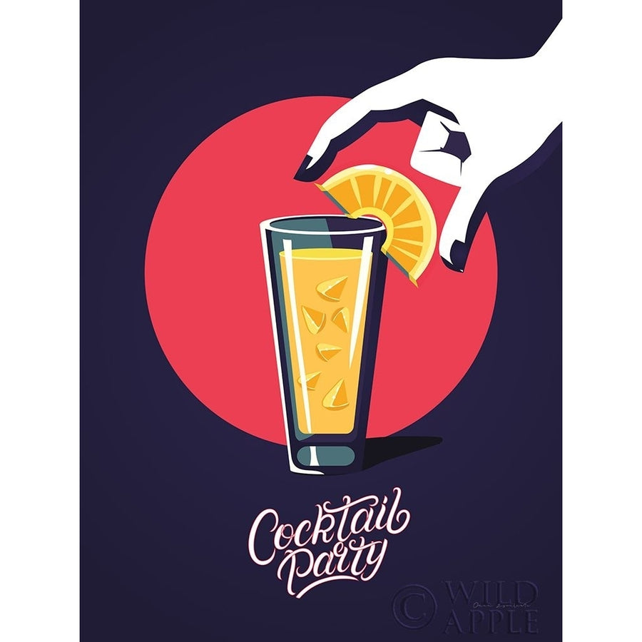 Cocktail Party Poster Print by Omar Escalante-VARPDX63989 Image 1