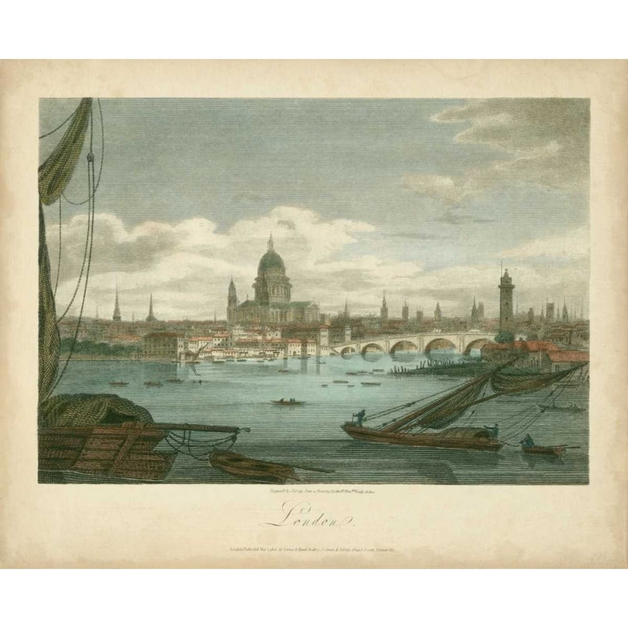 View of London Poster Print - J. Greig-VARPDX63999Z Image 1